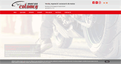 Desktop Screenshot of motoscolomer.com